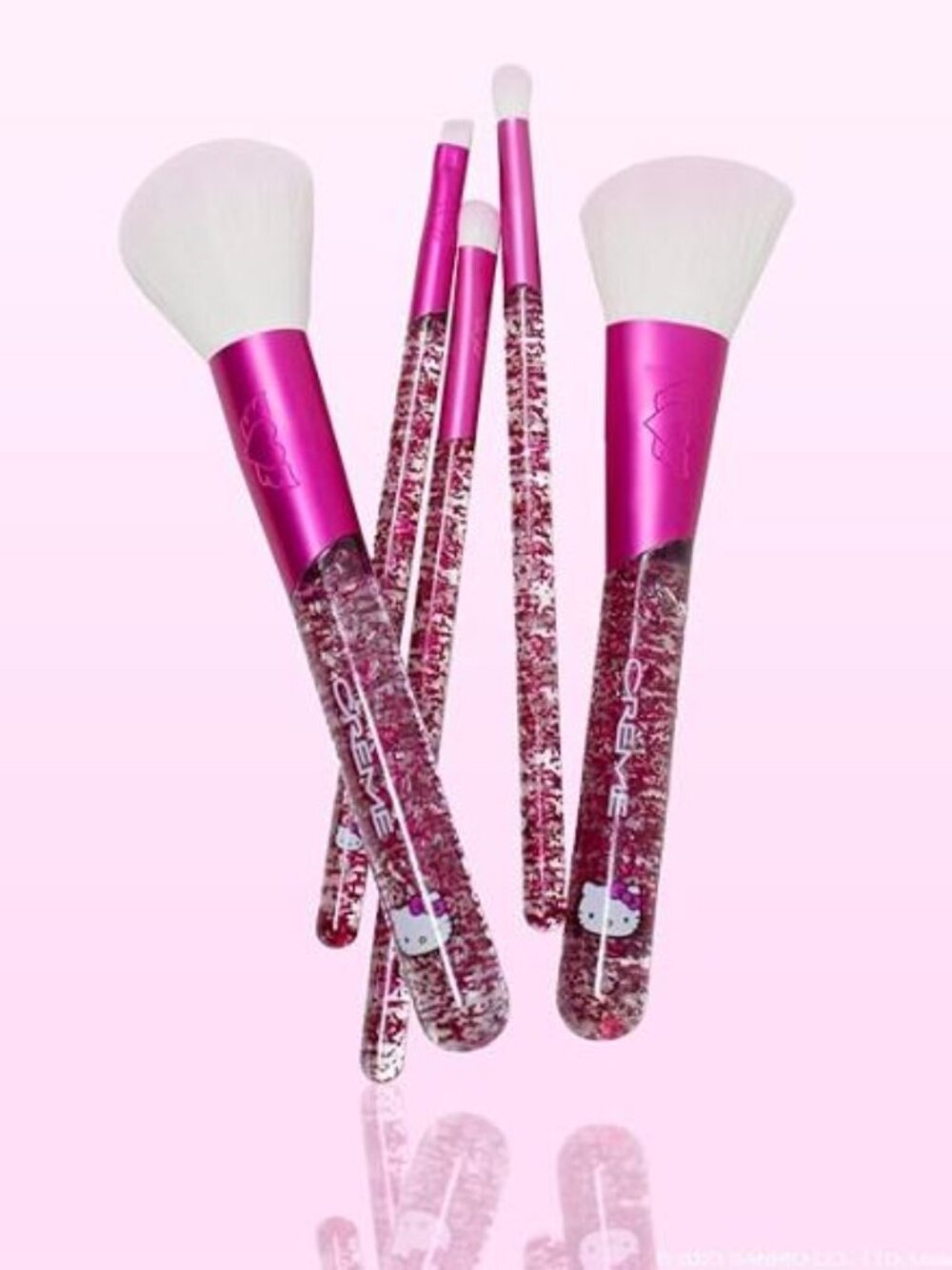 2/$25 - The Creme Shop Hello Kitty Luv Wave Brush Collection
